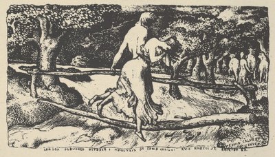 बाढ़, 1904। द्वारा एडवर्ड कैलवर्ट