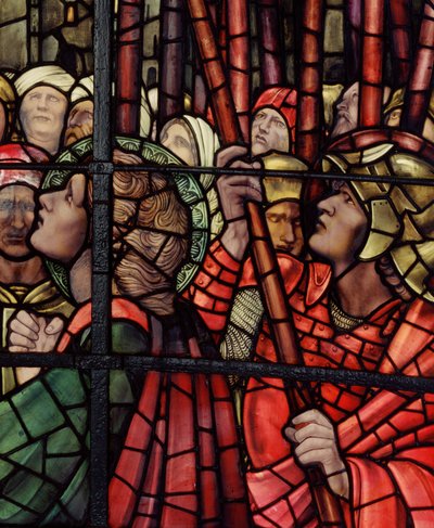 Crucifixion विंडो, विस्तार, 1888 (सना हुआ ग्लास) द्वारा एडवर्ड बर्न जोन्स