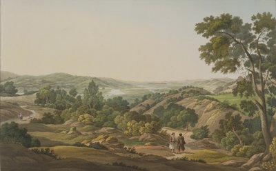 ओलंपिया के मैदान, जे। बेली, 1820 (जलीय) द्वारा उत्कीर्ण &39;ग्रीस में दृश्य&39; के भाग 1 से प्लेट 6 द्वारा एडवर्ड डोडवेल