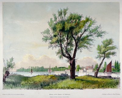 बैटरसी, लंदन, 1840। द्वारा एडवर्ड हैसेल