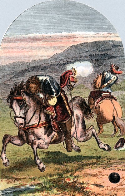 हेनरी की मृत्यु, वोमेक्टे डे टुरेन, फ्रांसीसी सैनिक, 1675 c1870 द्वारा एडवर्ड हेनरी कॉर्बोल्ड