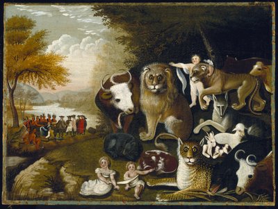 द शेएबल किंगडम, c.1833-34 द्वारा एडवर्ड हिक्स