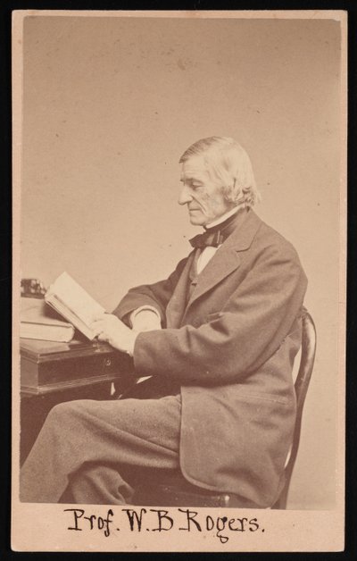 विलियम बार्टन रोजर्स का पोर्ट्रेट 1804-1882, 1866 और 1873 के बीच। द्वारा एडवर्ड एल एलन