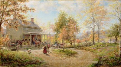 एक अक्टूबर दिवस द्वारा Edward Lamson Henry
