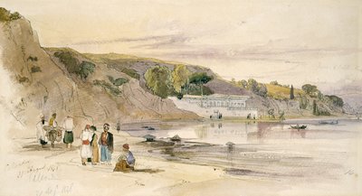 कैलेंडर, 1848 (कागज पर कलम और स्याही और wc) द्वारा एडवर्ड लीयर