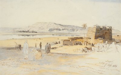 लक्सर, 17 फरवरी 1854 द्वारा एडवर्ड लीयर