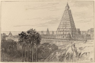 तंजौर, भारत, 18841885। द्वारा एडवर्ड लीयर