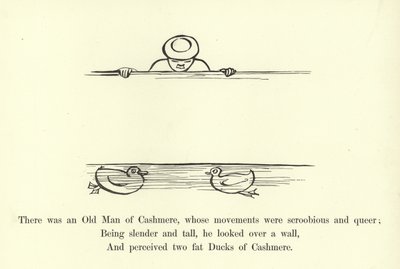 कश्मीरी का एक बूढ़ा आदमी था, जिसकी हरकतें कर्कश और विचित्र थीं द्वारा एडवर्ड लीयर