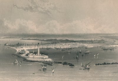 अलेक्जेंड्रिया, 19 वीं शताब्दी के उत्तरार्ध में। द्वारा एडवर्ड पैक्समैन ब्राइट