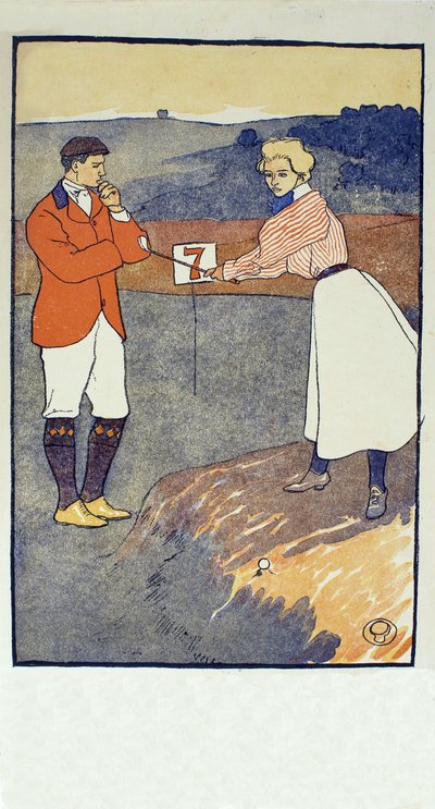 सितंबर, 1931 के गोल्फ कैलेंडर, पब से विस्तार। 1931 द्वारा एडवर्ड पेनफील्ड