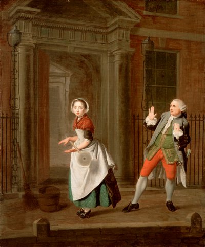 ए सिटी शावर, c1764 द्वारा एडवर्ड पेनी