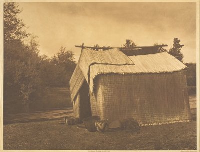ए मैट हाउस - स्कोकोमिश, 1912। द्वारा एडवर्ड शेरिफ कर्टिस