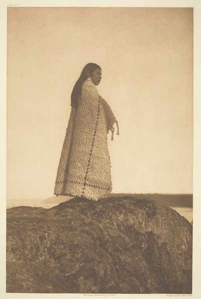 काउचन गर्ल, 1912। द्वारा एडवर्ड शेरिफ कर्टिस