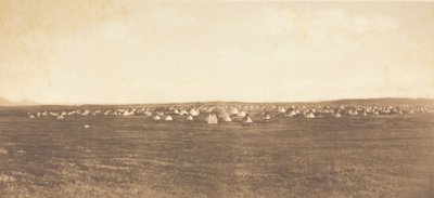 सन डांस कैंप - पीगन, 1900। द्वारा एडवर्ड शेरिफ कर्टिस