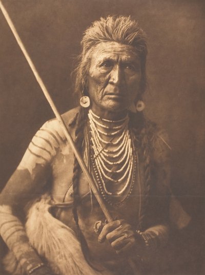 भेड़िया - अप्सरोके, 1908। द्वारा एडवर्ड शेरिफ कर्टिस