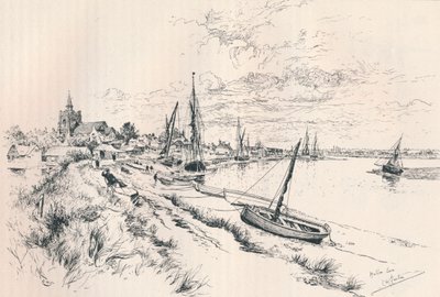 माल्डोन, एसेक्स, c1879-1898, 1898 द्वारा एडवर्ड विलियम चार्लटन