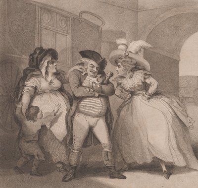 बहुविवाह, 1 अगस्त, 1787। द्वारा एडवर्ड विलियम्स