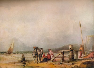 सीस्केप, c1845 द्वारा एडविन आरोन पेनली