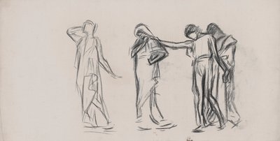 रचना अध्ययन, द ऑवर्स के लिए, प्रतिनिधि सभा कक्ष, पेंसिल्वेनिया राज्य कैपिटल, हैरिसबर्ग द्वारा एडविन ऑस्टिन अभय