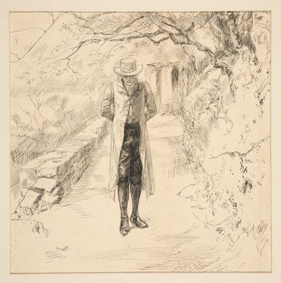 वर्ड्सवर्थ जंगल में टहलते हुए: अंग्रेजी झीलें और आदमी श्रृंखला, हार्पर से द्वारा एडविन ऑस्टिन अभय