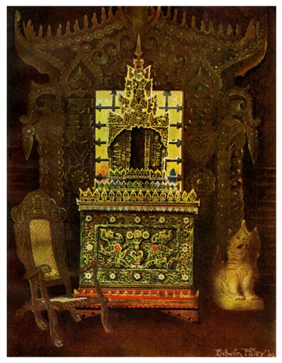 एशियाई फर्नीचर, 1911-1912। द्वारा एडविन फोली