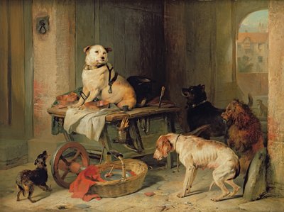 कार्यालय में एक जैक, c.1833 द्वारा एडविन लैंडसीर