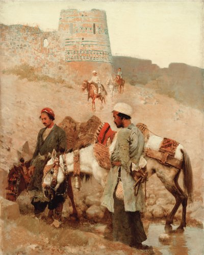 1895 में फारस की यात्रा द्वारा एडविन लॉर्ड वीक्स