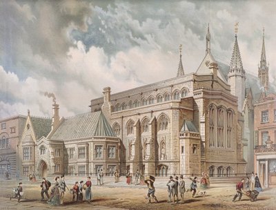 गिल्डहॉल लाइब्रेरी, लंदन, 1872 द्वारा एडविन थॉमस डॉल्बी