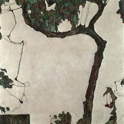शरद ऋतु का पेड़, 1909 द्वारा इगोन शीले