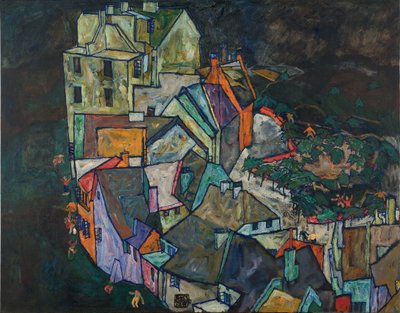 सदनों की वर्धमान III द्वारा Egon Schiele