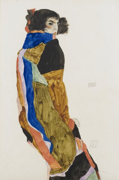 Moa, 1911 द्वारा Egon Schiele