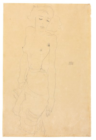 स्थायी महिला, 1911 द्वारा इगोन शीले