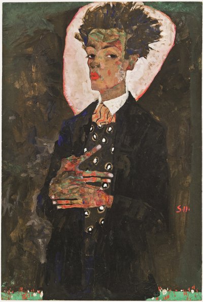 अज्ञात चित्र द्वारा Egon Schiele