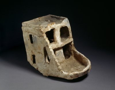 मॉडल सोल हाउस, 9 वीं -12 वीं राजवंश (पके हुए मिट्टी) द्वारा Egyptian
