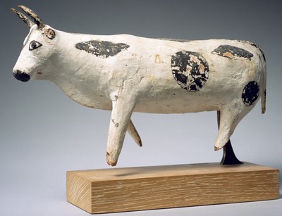 बैल या बैल, मध्य साम्राज्य (चित्रित लकड़ी) द्वारा Egyptian 11th Dynasty