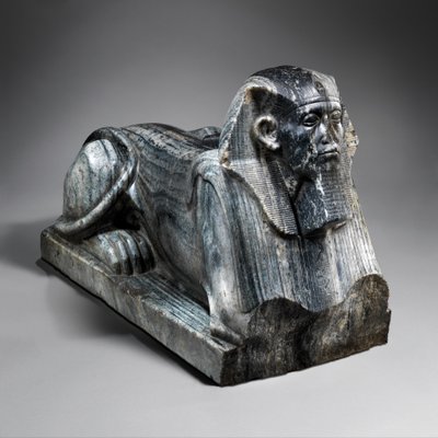 सेनवोक्स III एक स्फिंक्स के रूप में, c.1850 ई.पू. द्वारा Egyptian 12th Dynasty