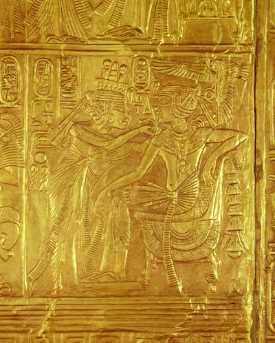 तूतनखामुन के मकबरे से स्वर्ण मंदिर का विस्तार द्वारा Egyptian 18th Dynasty