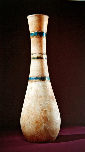 तुतखमुन, न्यू किंगडम के मकबरे से फ्लास्क द्वारा Egyptian 18th Dynasty