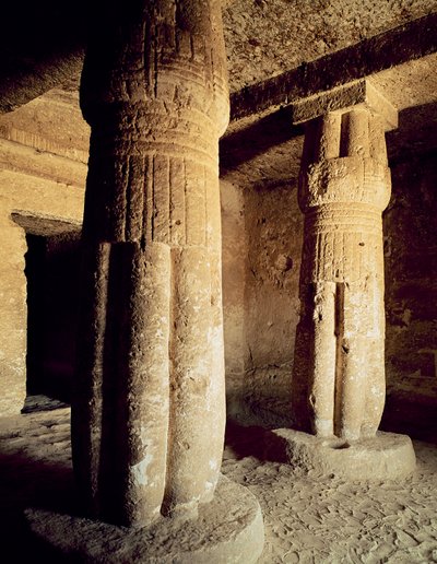 मेरिए, न्यू किंगडम के मकबरे चैपल का दृश्य द्वारा Egyptian 18th Dynasty
