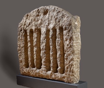 विंडो ग्रिल, अमरना, 14 वीं शताब्दी ईसा पूर्व (यह भी देखें 111578) द्वारा Egyptian 18th Dynasty