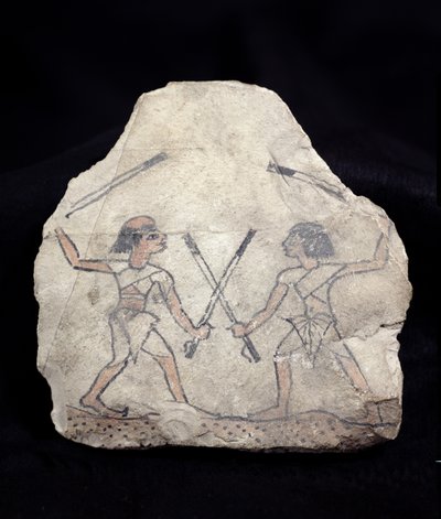 न्यूटन (चित्रित पत्थर) द्वारा Egyptian 19th Dynasty