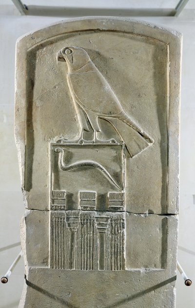 सर्प राजा स्टेला, c.3000 ईसा पूर्व (चूना पत्थर) (105659 देखें) द्वारा Egyptian 1st Dynasty