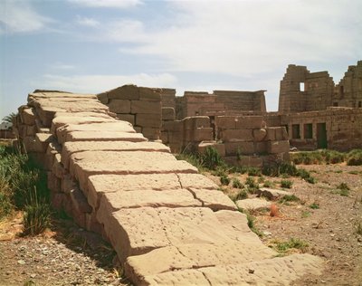 नेलियोमीटर, रामेसेस तृतीय के मुर्दाघर मंदिर से (c.1184-1153 ईसा पूर्व) न्यू किंगडम द्वारा Egyptian 20th Dynasty