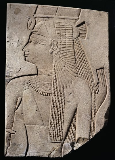 दिव्य कंसर्ट की राहत, लेट पीरियड, c.780-656 BC (बलुआ पत्थर) द्वारा Egyptian 25th Dynasty