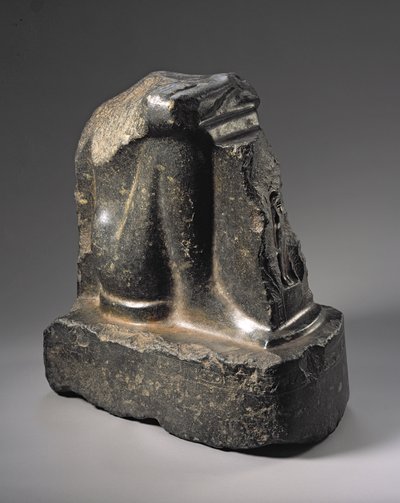 एक नोफोरस प्रतिमा का टुकड़ा द्वारा Egyptian 26th Dynasty