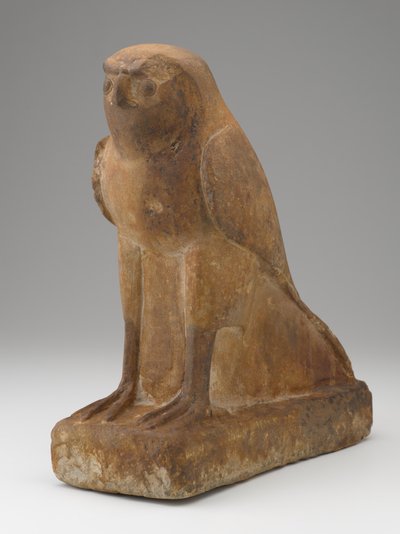 होरस फाल्कन, 664-525 ईसा पूर्व (बलुआ पत्थर) द्वारा Egyptian 26th Dynasty