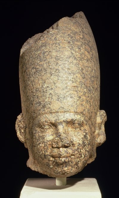 बादशाह खूफू (चोप्स) के पुराने सिर (लाल ग्रेनाइट) द्वारा Egyptian 4th Dynasty