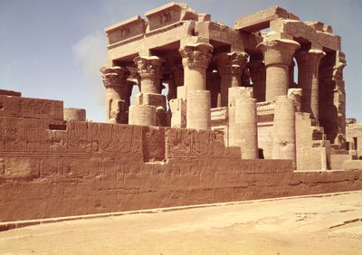 सोबेक और हाररोइस का मंदिर द्वारा Egyptian Ptolemaic Period