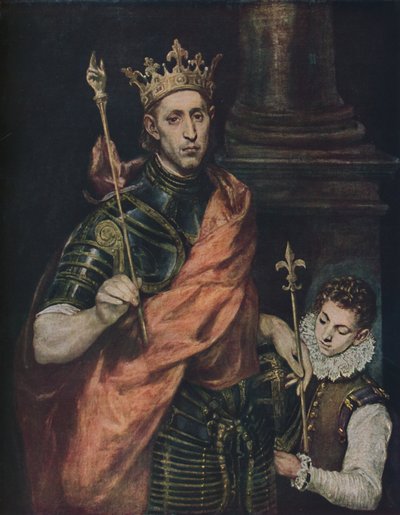 सेंट लुइस, सेंट लुइस, c1585 - 1590, 1938 द्वारा एल ग्रीको