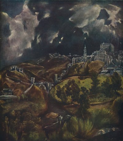 टोलेडो, 1599-1600, 1938, टोलेडो का दृश्य द्वारा एल ग्रीको